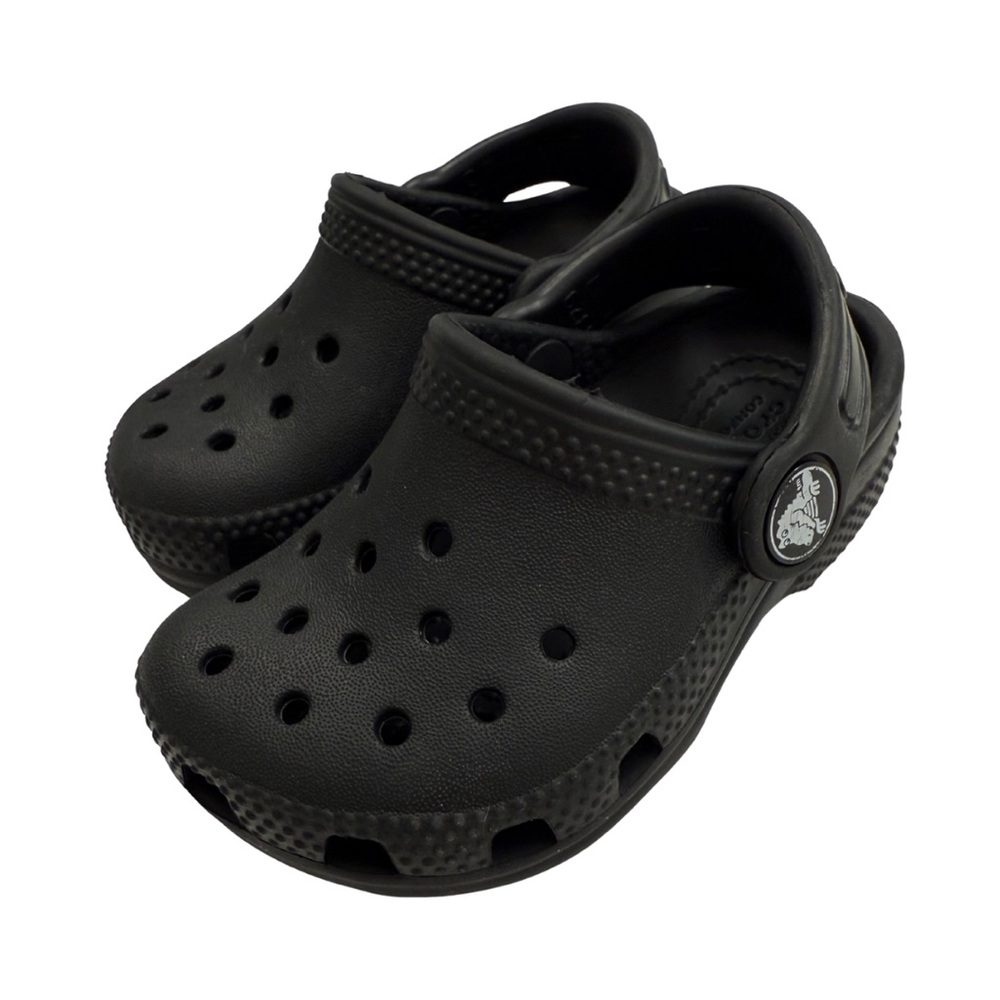 Crocs Toddler Classic Clogs Unisex Size C5, Black ( Kids Ages 1-5)